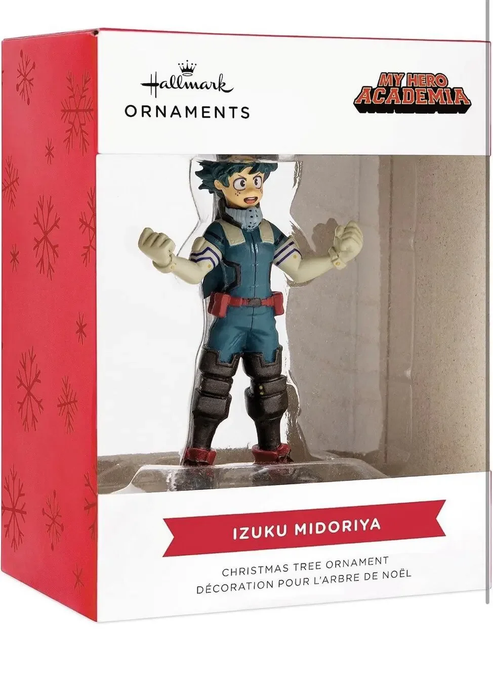 Hallmark My Hero Academia Izuku Midoriya Hanging Christmas Ornament